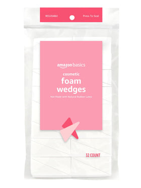 Basics Cosmetic Foam Wedges pack of 32