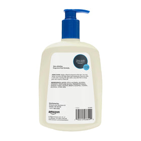Basics Daily Facial Cleanser 16 fl oz back view with ingredients