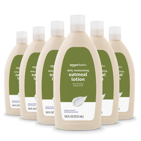 Basics Daily Moisturizing Oatmeal Body Lotion front view, 18 Fl Oz