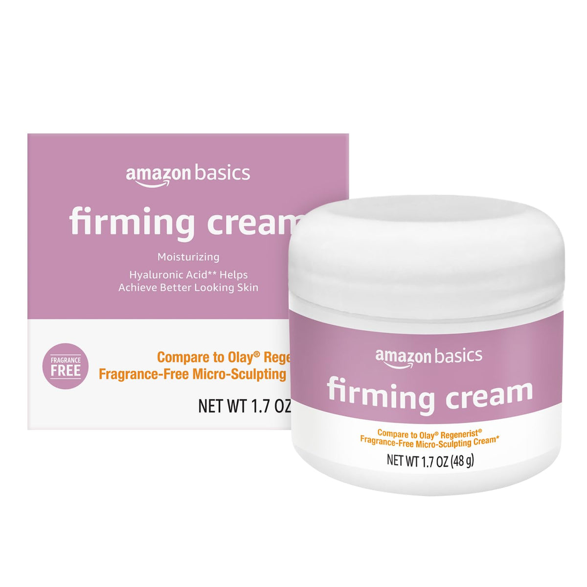 Basics Firming Cream 1.7 oz jar front view