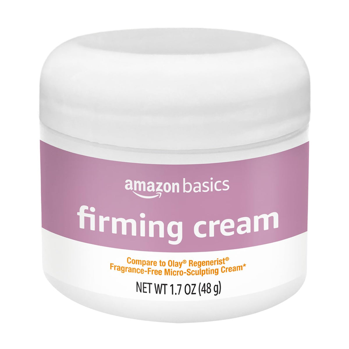 Basics Firming Cream 1.7 oz jar side view