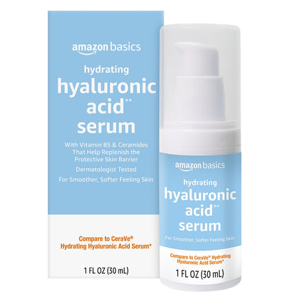 Basics Hydrating Hyaluronic Acid Serum 1 Fl Oz front view