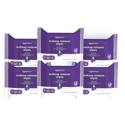 Basics Makeup Remover Wipes 6-pack front view