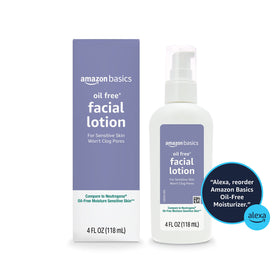 Basics Oil-Free Facial Moisturizer packaging display