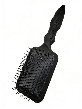 Basics Paddle Brush showing comfortable grip handle