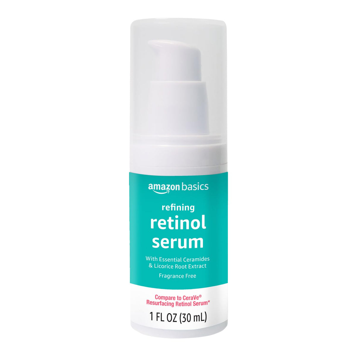 Basics Retinol Serum packaging side view