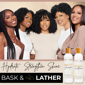 BASK & LATHER Replenish Conditioner 8 oz packaging