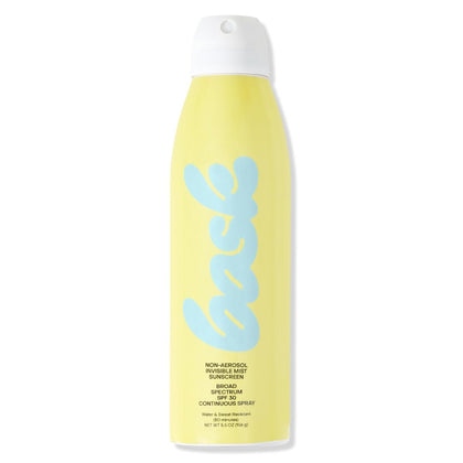Bask SPF 30 Sunscreen Spray 5.5 oz front view