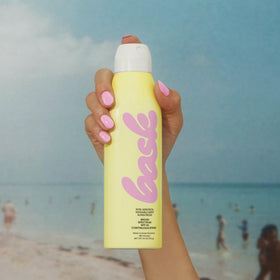Bask SPF 50 Sunscreen Spray side view