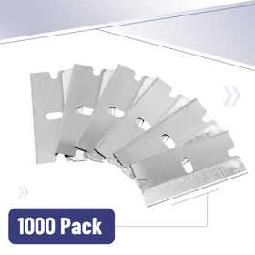 Bates Choice razor blades individual wrapping close-up