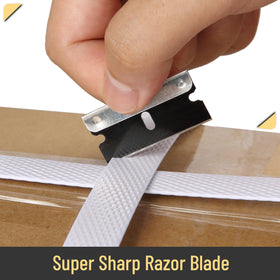 Bates Choice Single Edge Razor Blades in use for crafting