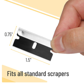 Bates Choice Single Edge Razor Blades packaging side view