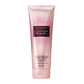 Bath & Body Works A Thousand Wishes Body Cream front view, 8 oz