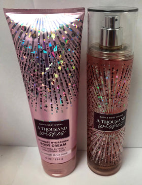 Bath & Body Works A Thousand Wishes Gift Set including fragrance mist and body cream
