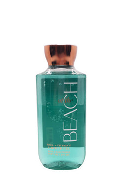 Bath & Body Works At the Beach Body Wash Gel in a bathroom setting