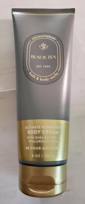 Bath & Body Works Black Tea Body Cream in lifestyle setting