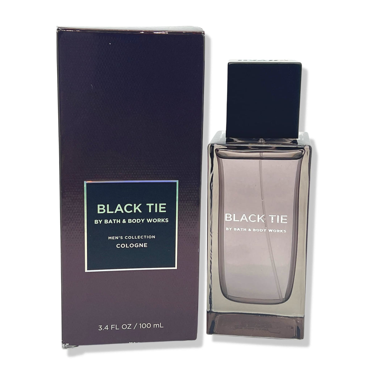 Bath & Body Works Black Tie Cologne 3.4oz front view