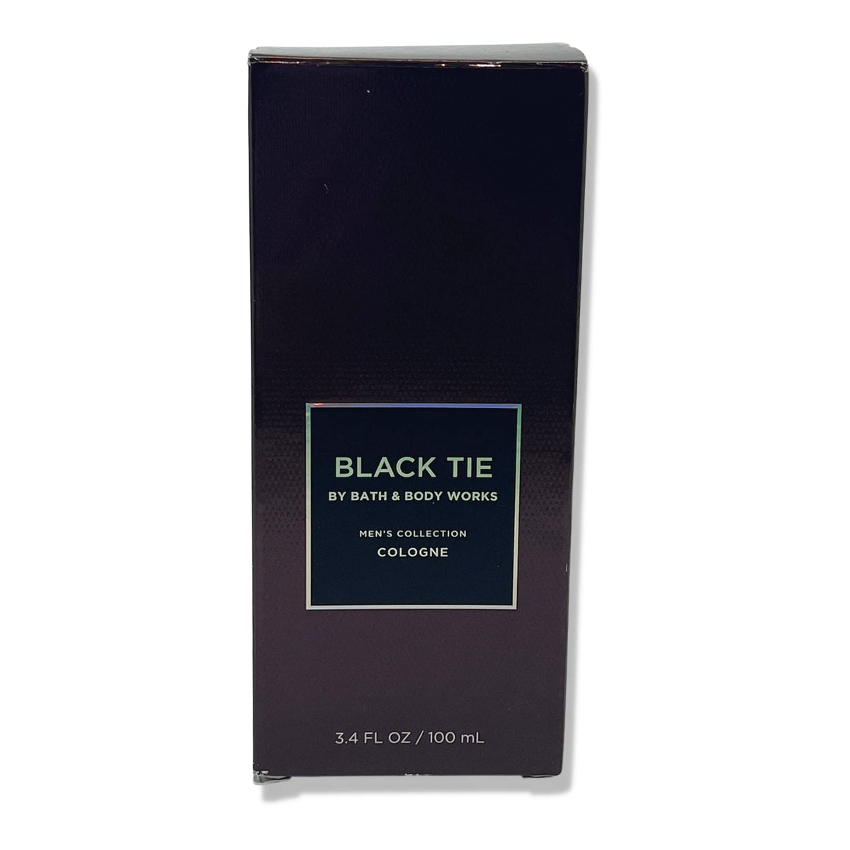 Bath & Body Works Black Tie Cologne 3.4oz packaging