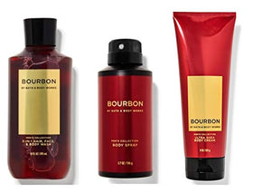 Bath & Body Works Bourbon Body Care Set packaging details