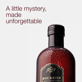 Bath & Body Works Bourbon Cologne bottle on countertop