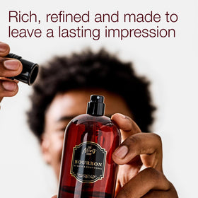 Bath & Body Works Bourbon Cologne with warm amber and oak