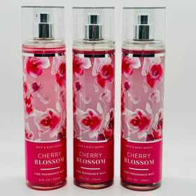Bath & Body Works Cherry Blossom Fine Fragrance Mist front view