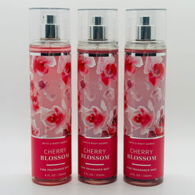 Bath & Body Works Cherry Blossom Fine Fragrance Mist in lifestyle setting