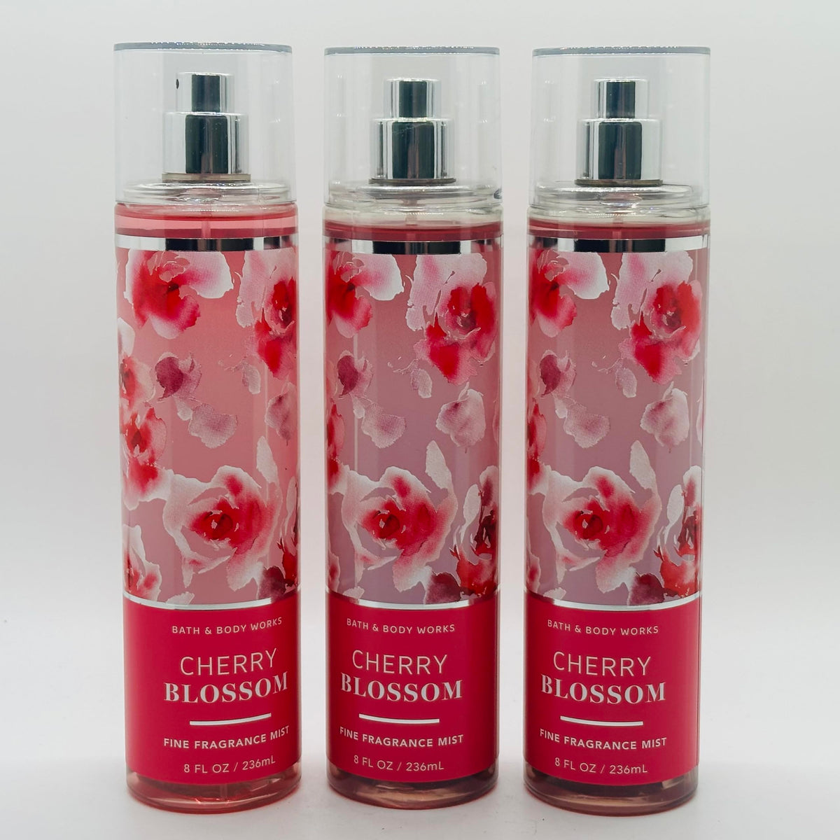 Bath & Body Works Cherry Blossom Fine Fragrance Mist side view