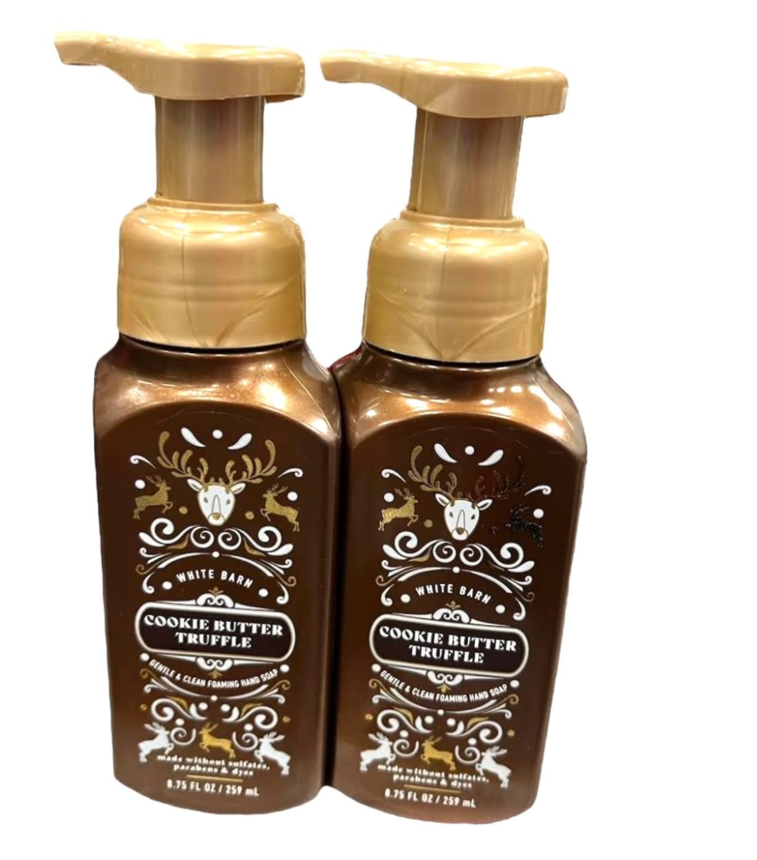 Bath & Body Works Cookie Butter Truffle foaming hand soap front view