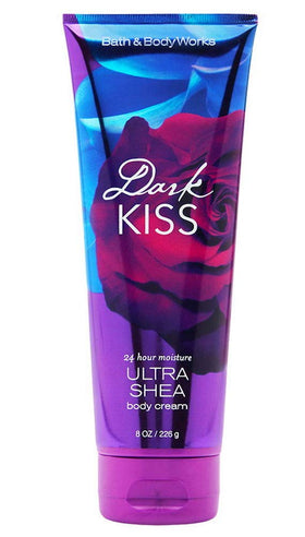 Bath & Body Works Dark Kiss Ultra Shea Body Cream 8 Ounce front view