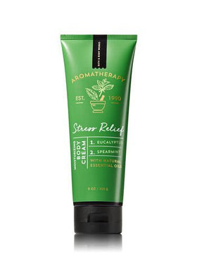 Bath & Body Works Eucalyptus & Spearmint Body Cream tube