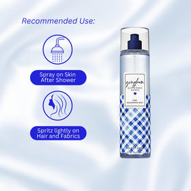 Bath & Body Works Gingham Body Spray 8 fl oz packaging