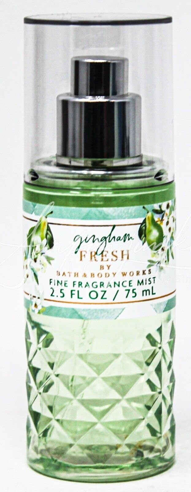 Bath & Body Works Gingham Fresh Fine Fragrance Mist 2.5 ounce front view