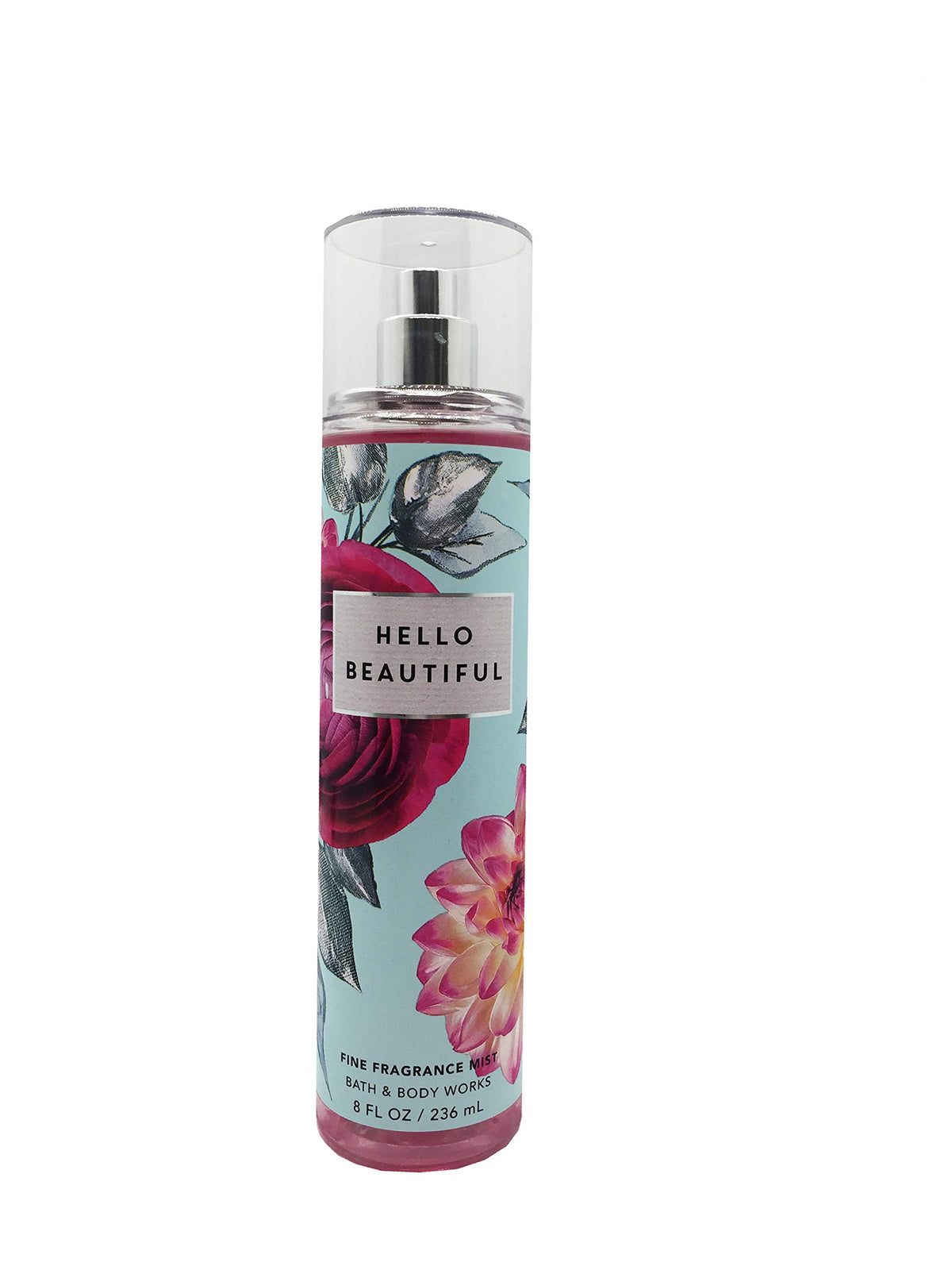 Bath & Body Works Hello Beautiful Fine Fragrance Mist packaging