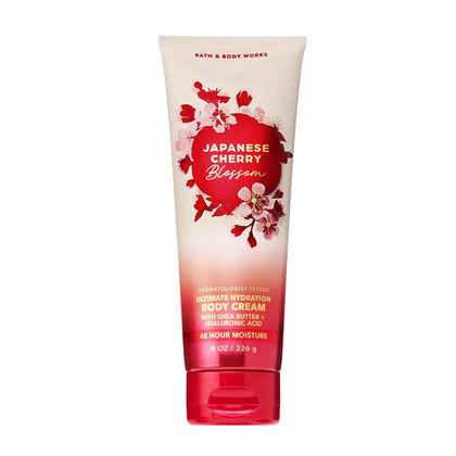 Bath & Body Works Japanese Cherry Blossom Body Cream front view
