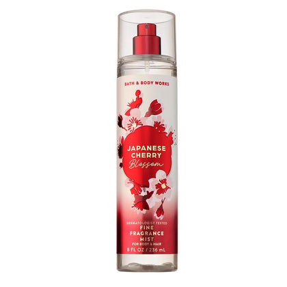 Bath & Body Works Japanese Cherry Blossom body spray front view