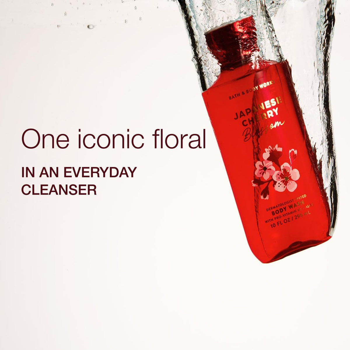 Bath & Body Works Japanese Cherry Blossom Body Wash back view