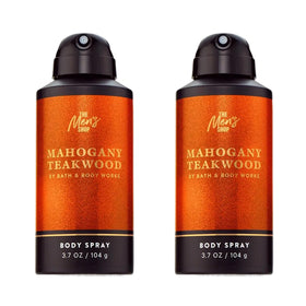 Bath & Body Works Mahogany Teakwood Body Spray for Men front view