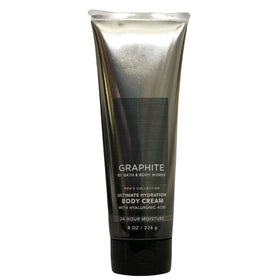 Bath & Body Works Men's Collection Ultimate Hydration Body Cream 8 oz back view