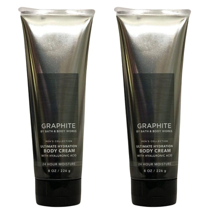 Bath & Body Works Men's Collection Ultimate Hydration Body Cream 8 oz front view