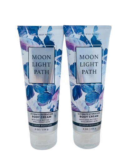 Bath & Body Works Moonlight Path Body Cream 8 oz front view