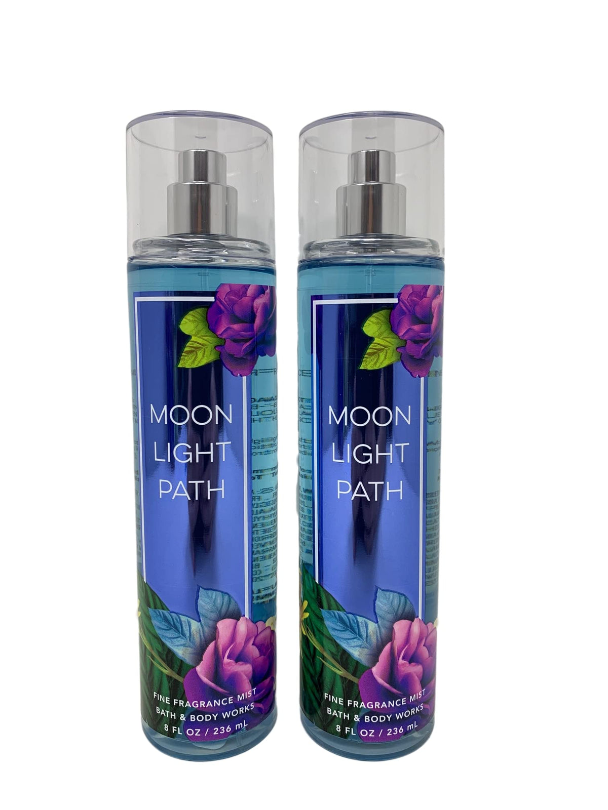 Bath & Body Works Moonlight Path Fine Fragrance Mist 2 pack front view