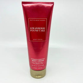Bath & Body Works Strawberry Pound Cake Body Cream texture