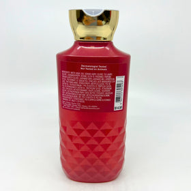 Bath & Body Works Strawberry Pound Cake Shower Gel bottle close-up