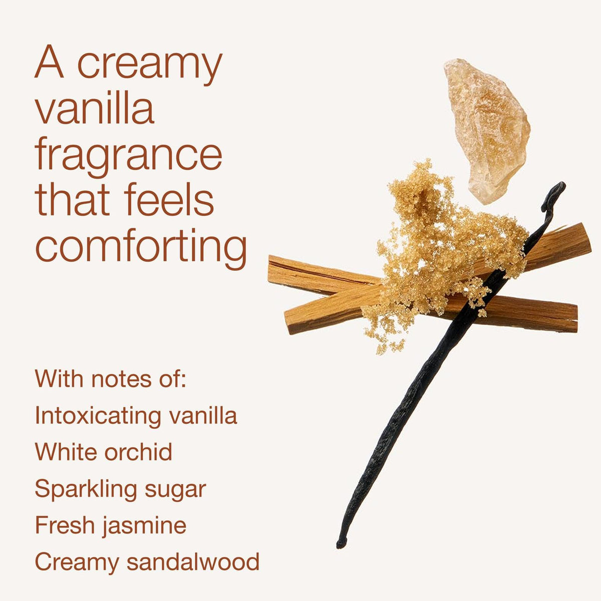 Bath & Body Works Warm Vanilla Sugar Body Cream 8 oz side view