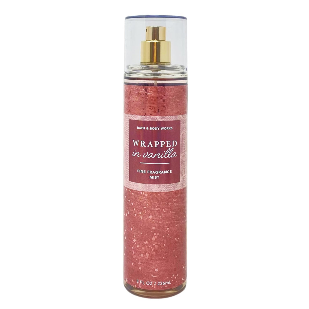 Bath & Body Works Wrapped In Vanilla Body Spray Mist 236 mL front view