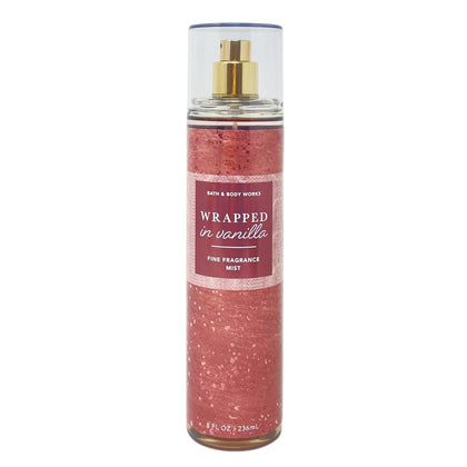 Bath & Body Works Wrapped In Vanilla Body Spray Mist 236 mL front view