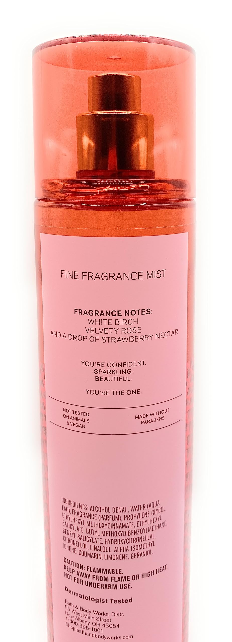 Bath & Body Works You're The One Fine Fragrance Mist 8oz packaging details