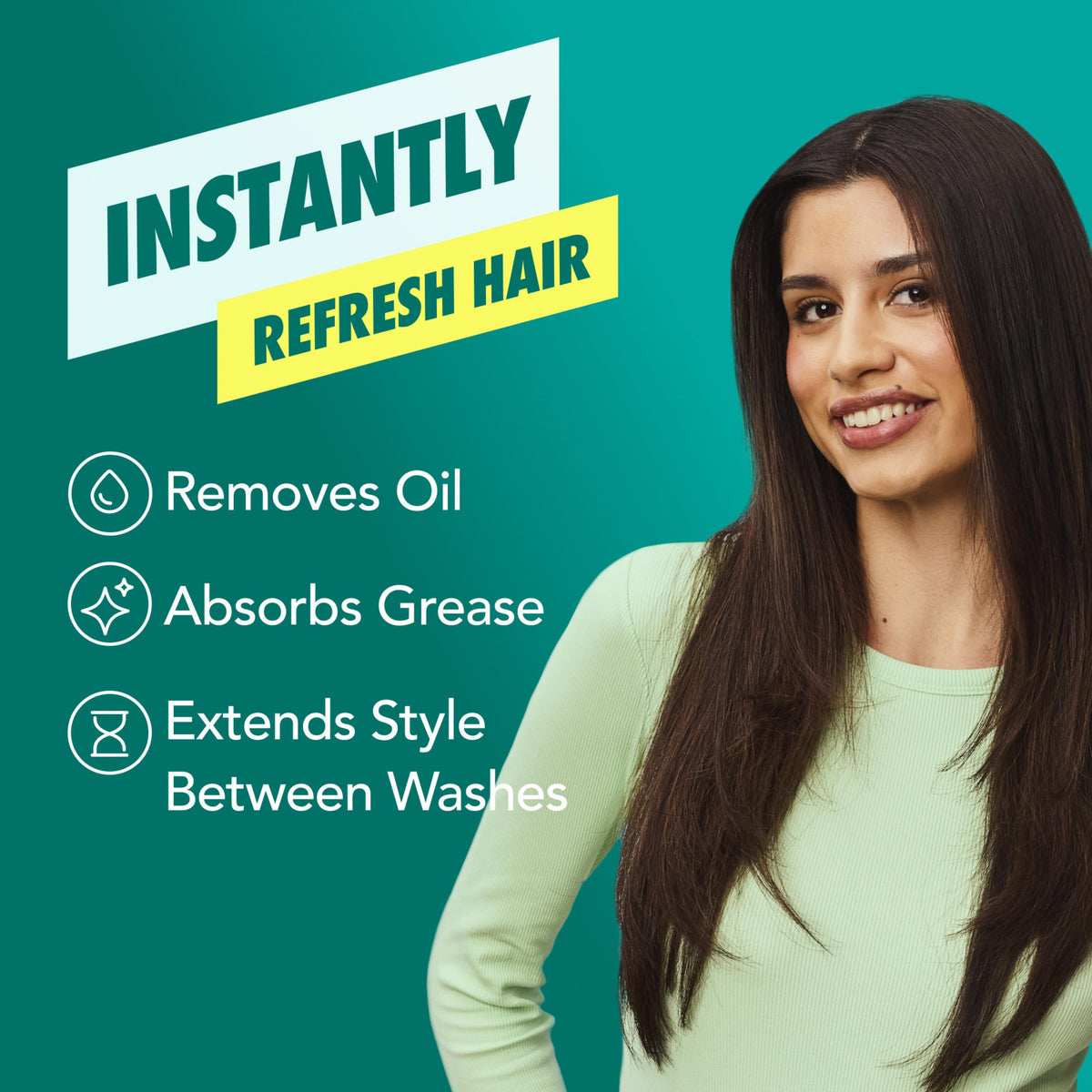 Batiste Dark Dry Shampoo 162g back view