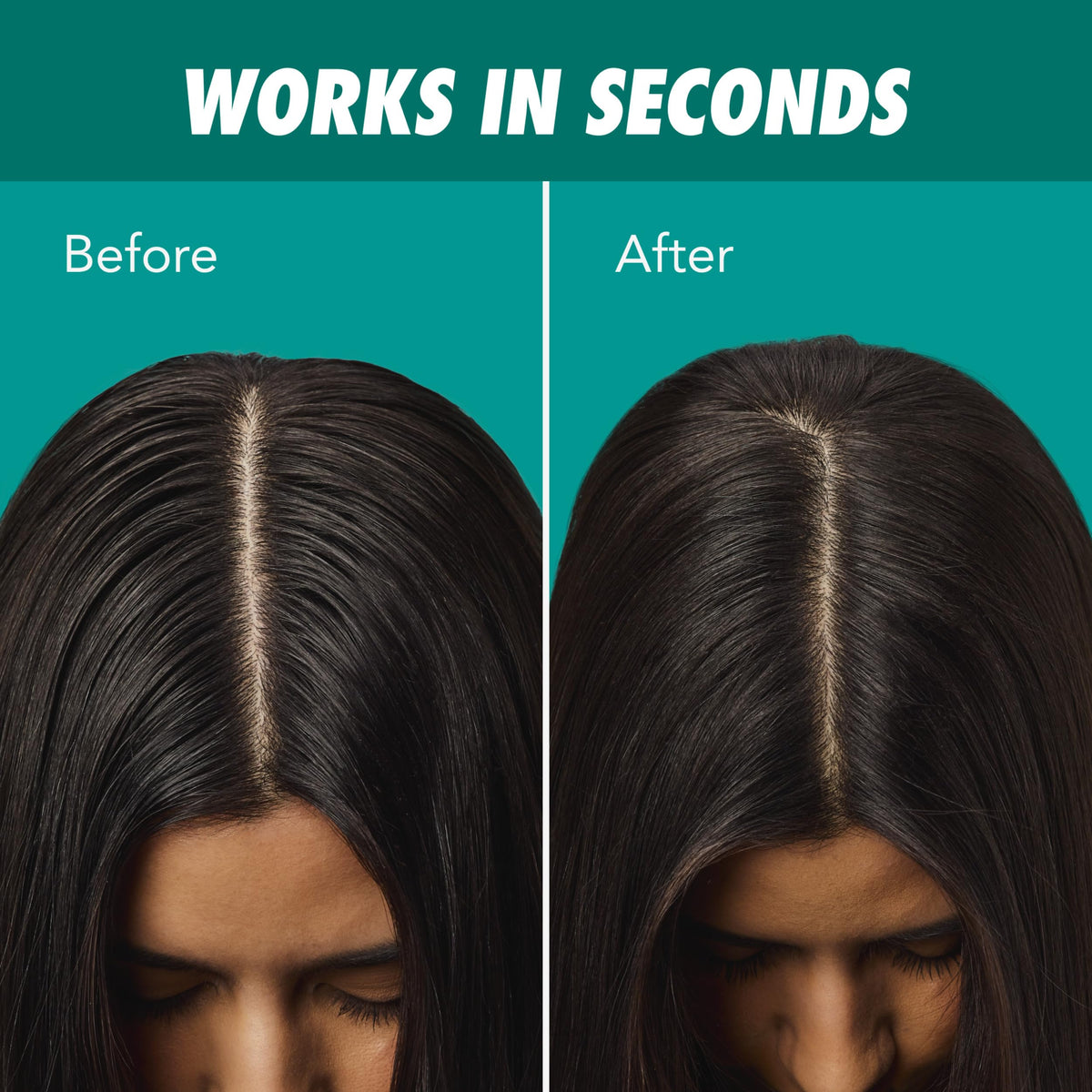 Batiste Dark Dry Shampoo 162g spray application